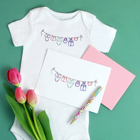 Tikes & Tots Clothesline (Cardstock)