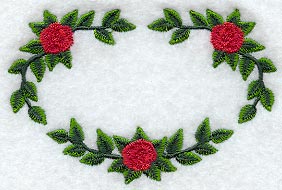 Rose Frame (Cardstock)