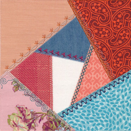Crazy Quilt Block 1 (In-the-Hoop)